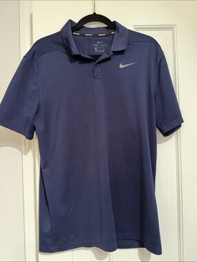Nike Men’s Polo Golf Dri-Fit Shirt - Navy